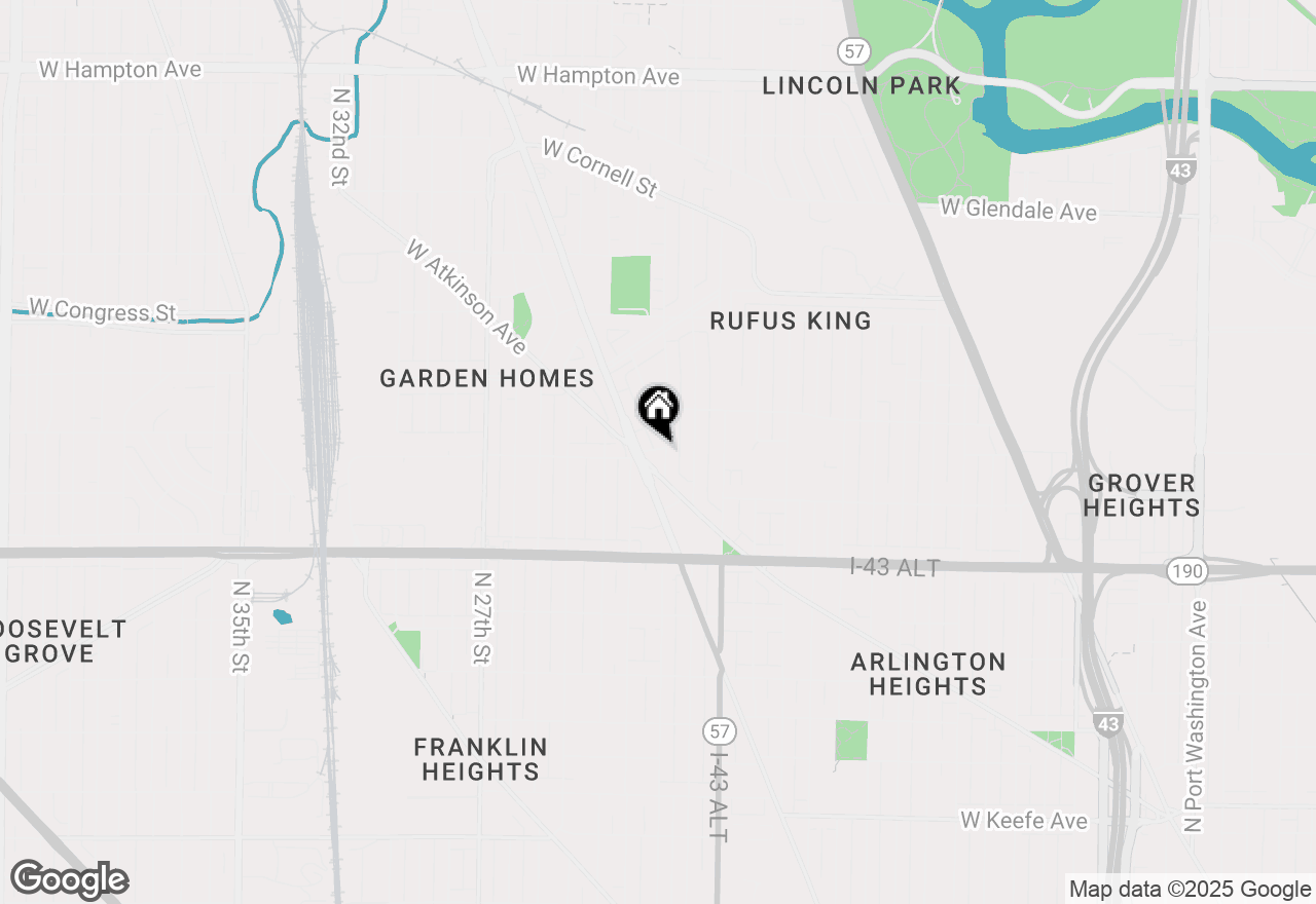 Map of 4139 N 22nd St #39A, Milwaukee, WI 53209