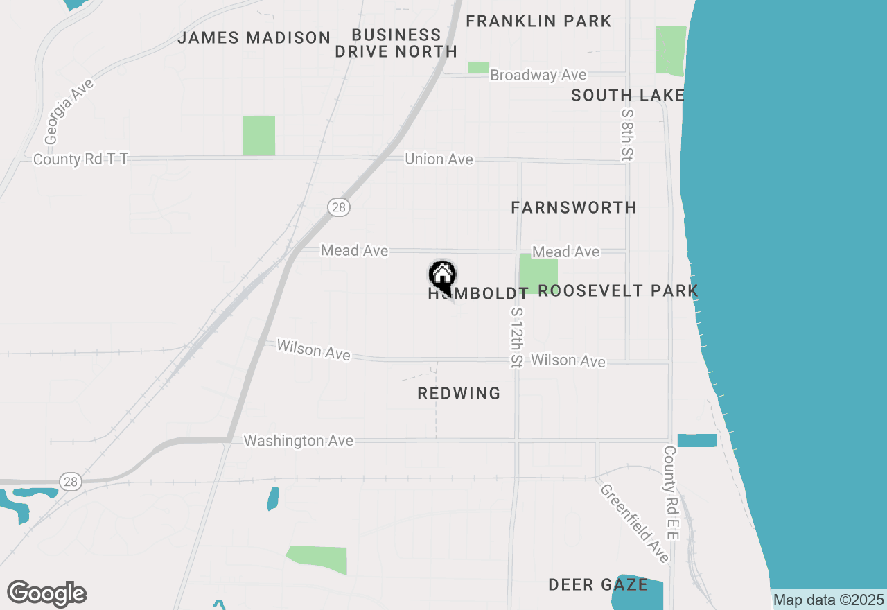 Map of 2713 S 15th St, Sheboygan, WI 53081
