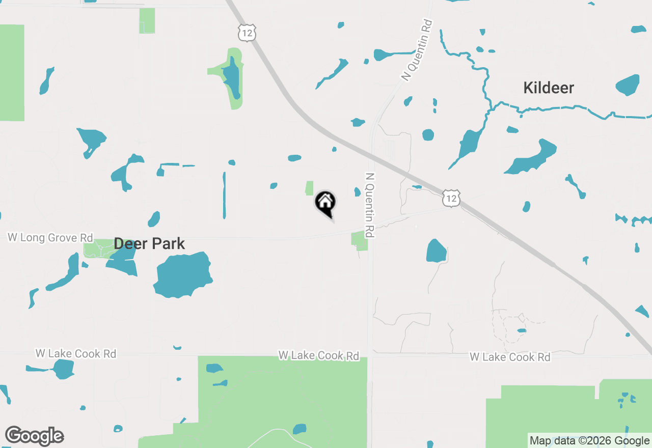 Map of 505 Rue Chamonix, Deer Park, IL 60010