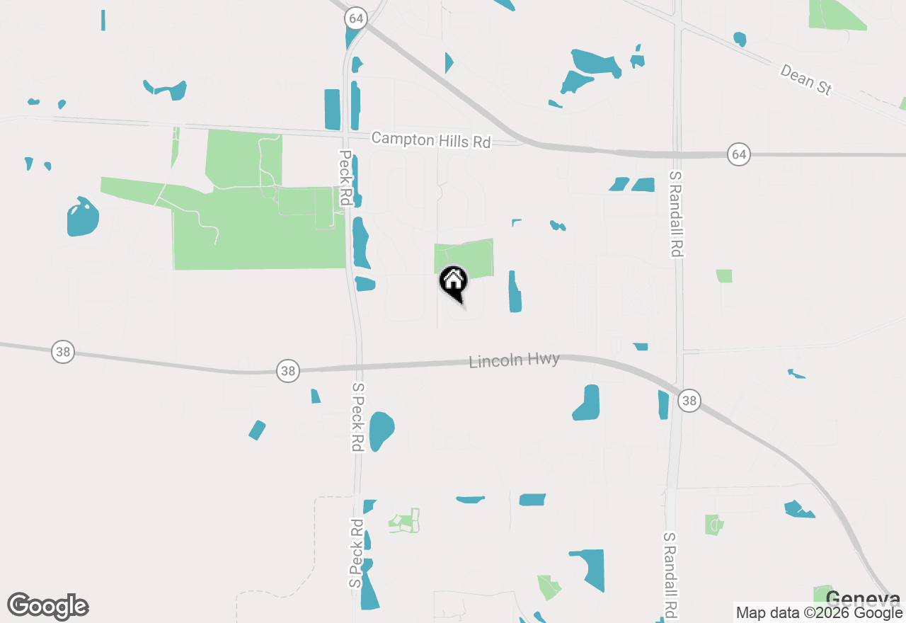 Map of 3015 Langston Circle, St. Charles, IL 60175
