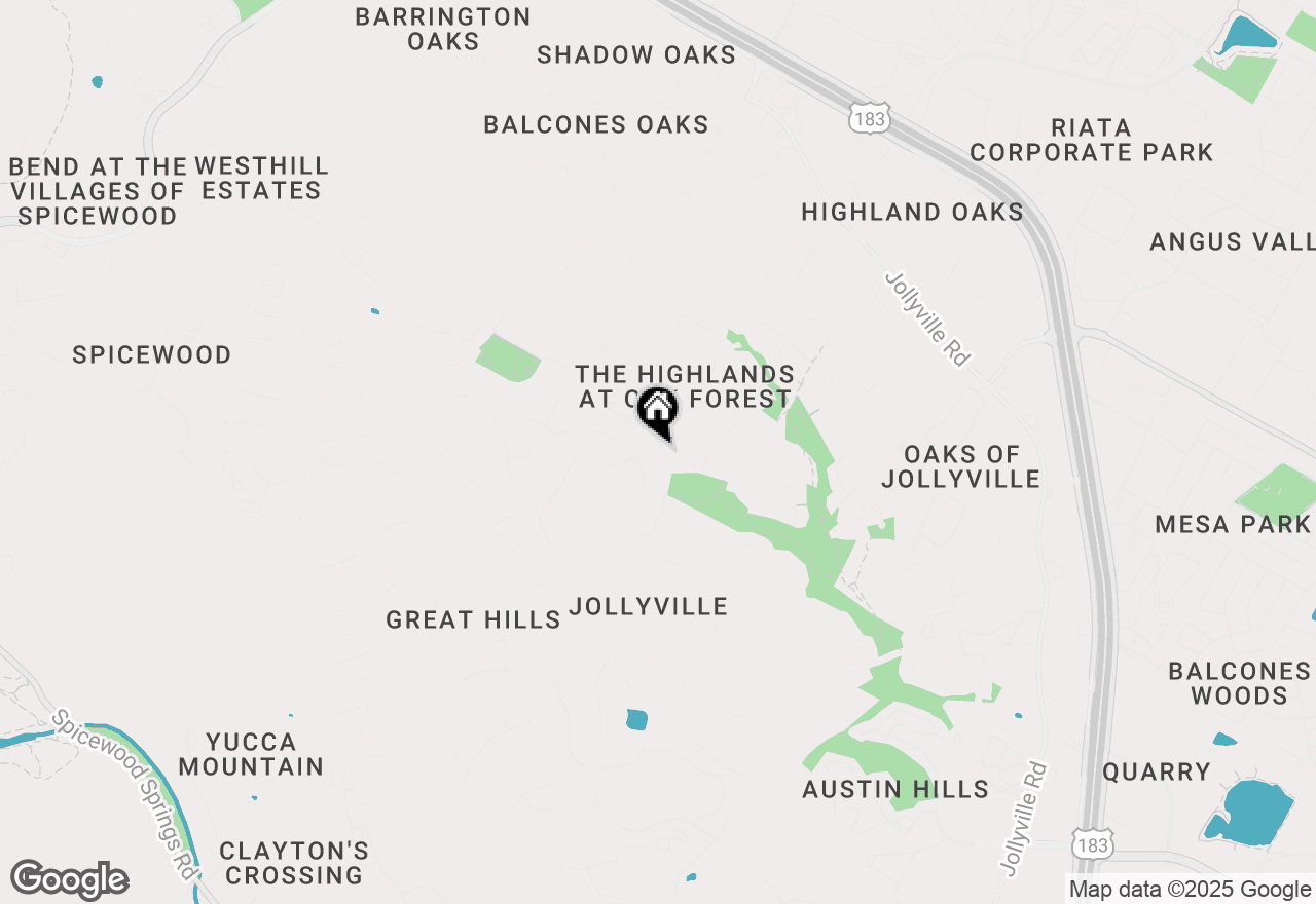 Map of 10902 Sierra Oaks, Austin, TX 78759