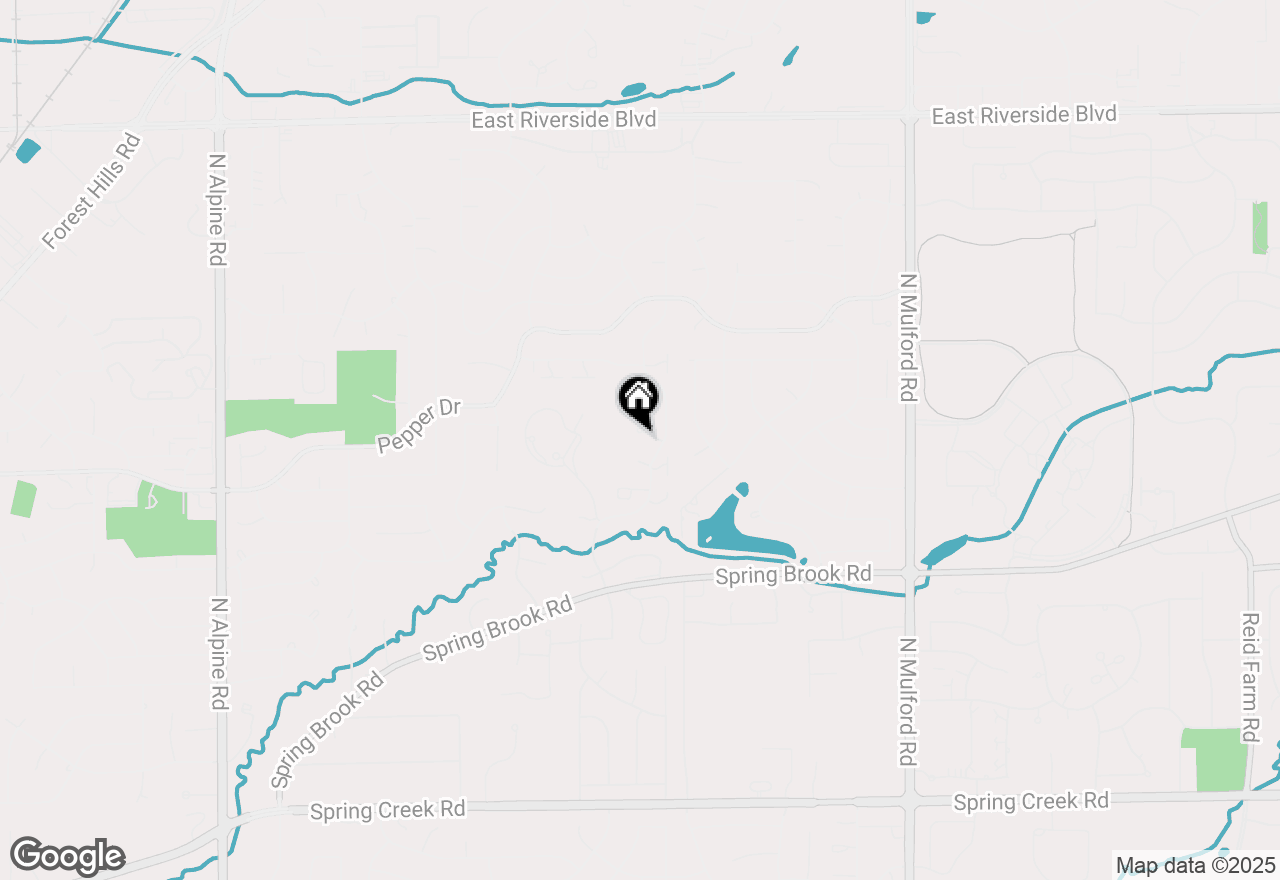 Map of 5421 Friendswood Court, Rockford, IL 61114