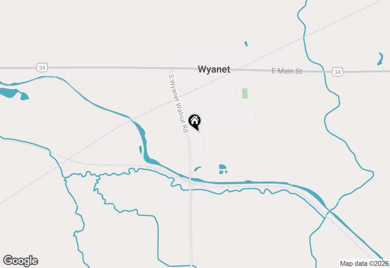 Map of 510 Greencastle Drive, Wyanet, IL 61379