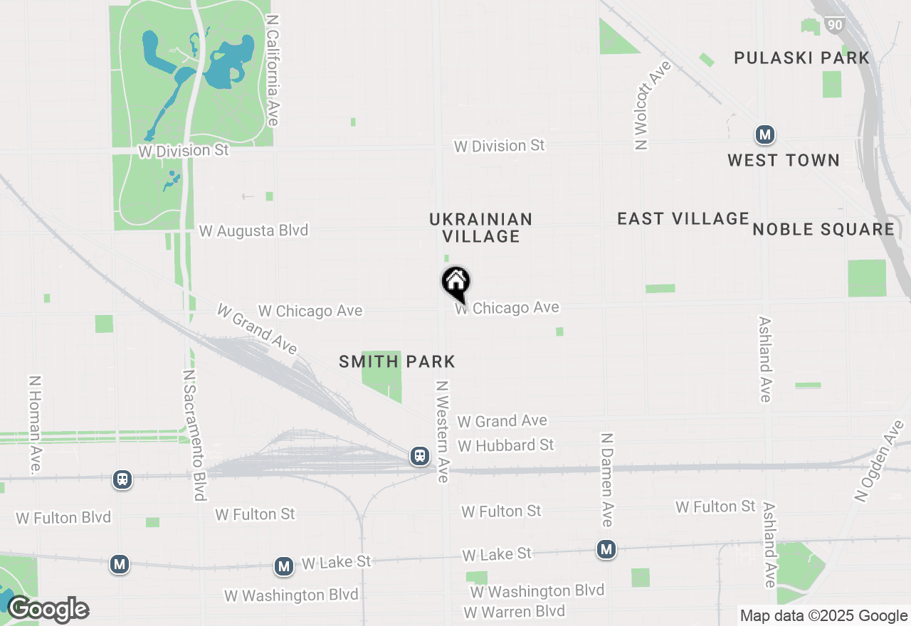 Map of 2341 W Chicago Avenue #2F, Chicago, IL 60622