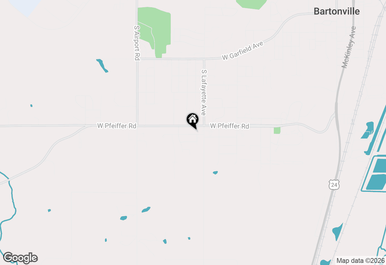 Map of 11 Rutledge Avenue, Bartonville, IL 61607
