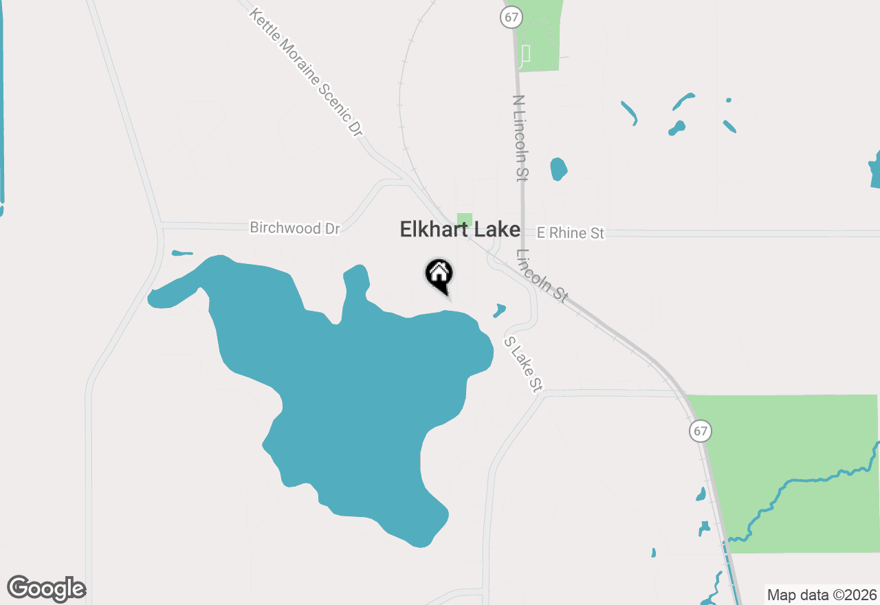 Map of 281 Victorian Village Dr #26, Elkhart Lake, WI 53020