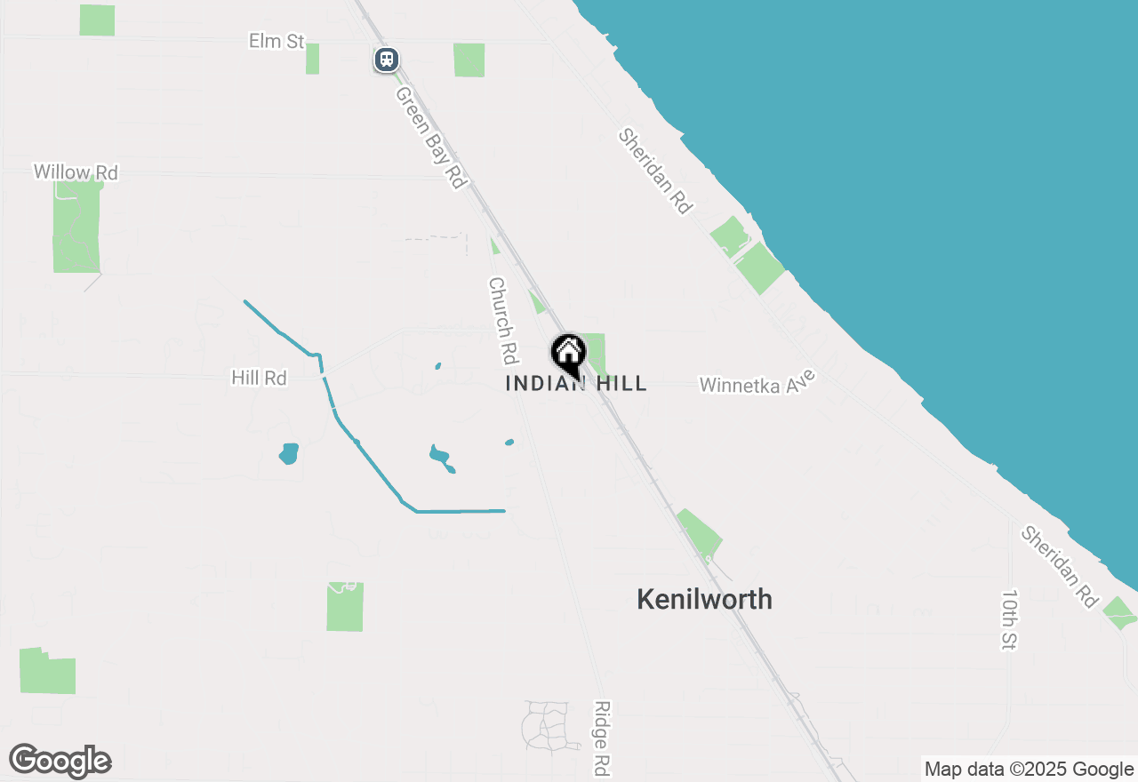 Map of 518 Winnetka Avenue #301, Winnetka, IL 60093