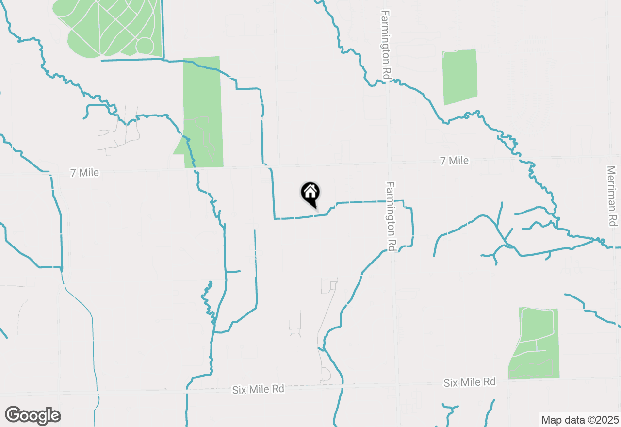 Map of 18751 Norwich Road, Livonia, MI 48152