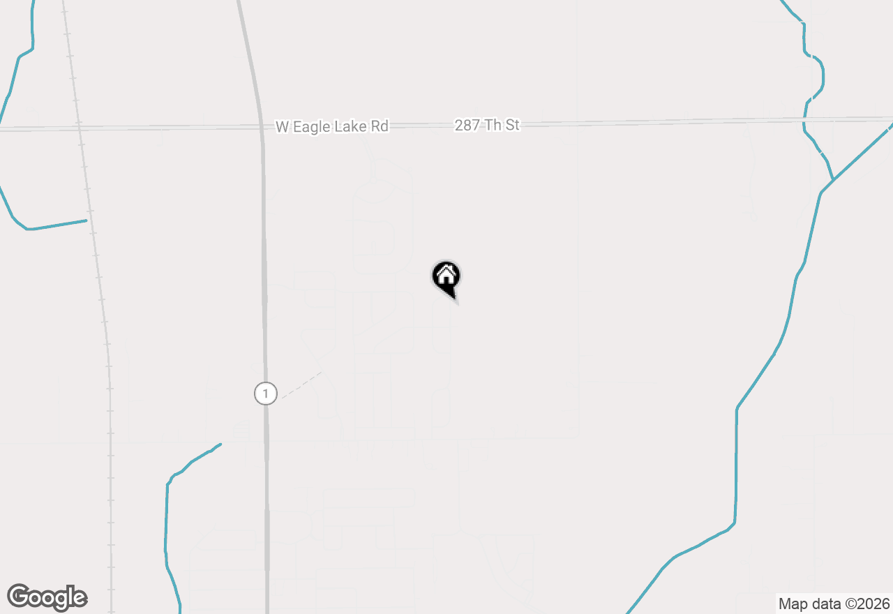 Map of 1649 Rolling Pass, Beecher, IL 60401