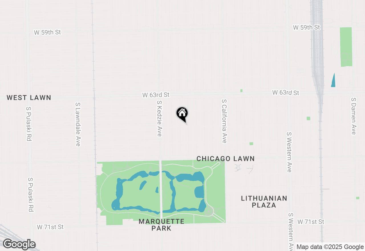 Map of 6454 S Whipple, Chicago, IL 60629