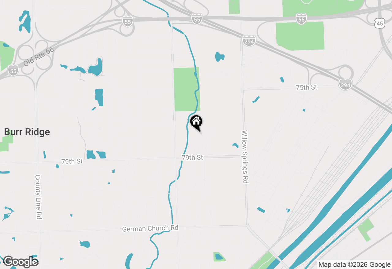 Map of 241 Wildflower Lane, La Grange, IL 60525