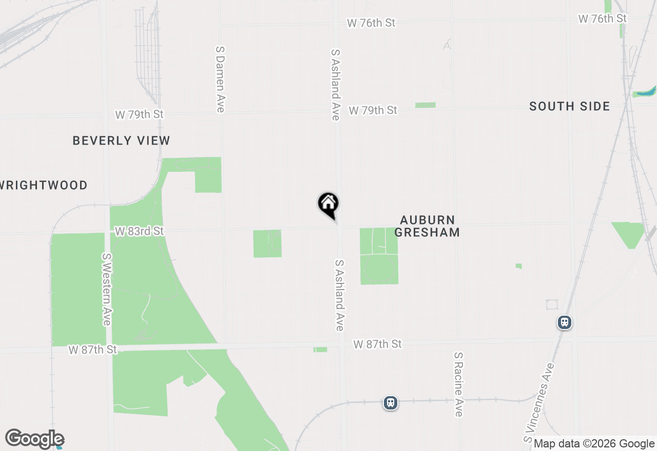 Map of 8259 S Marshfield Avenue, Chicago, IL 60620