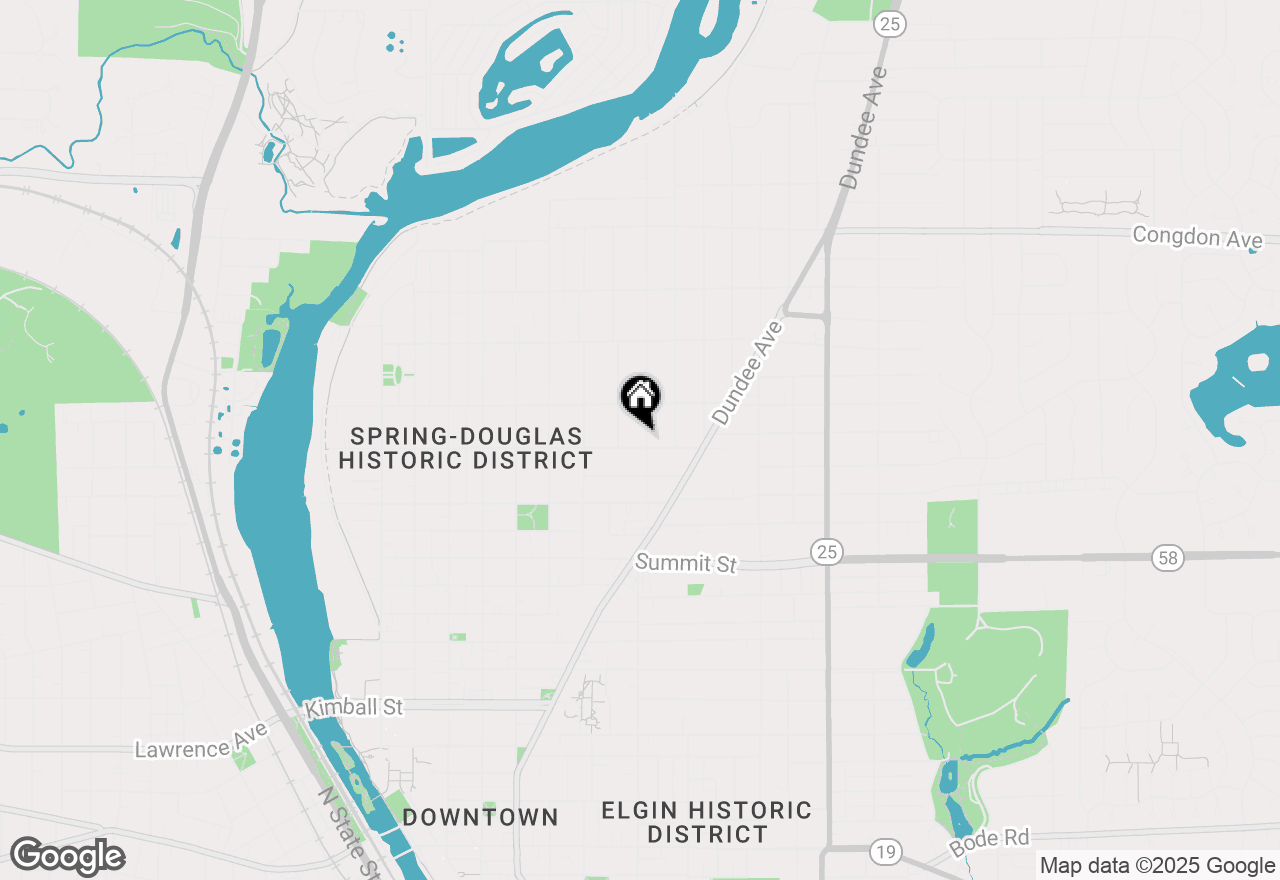 Map of 396 Lovell Street, Elgin, IL 60120