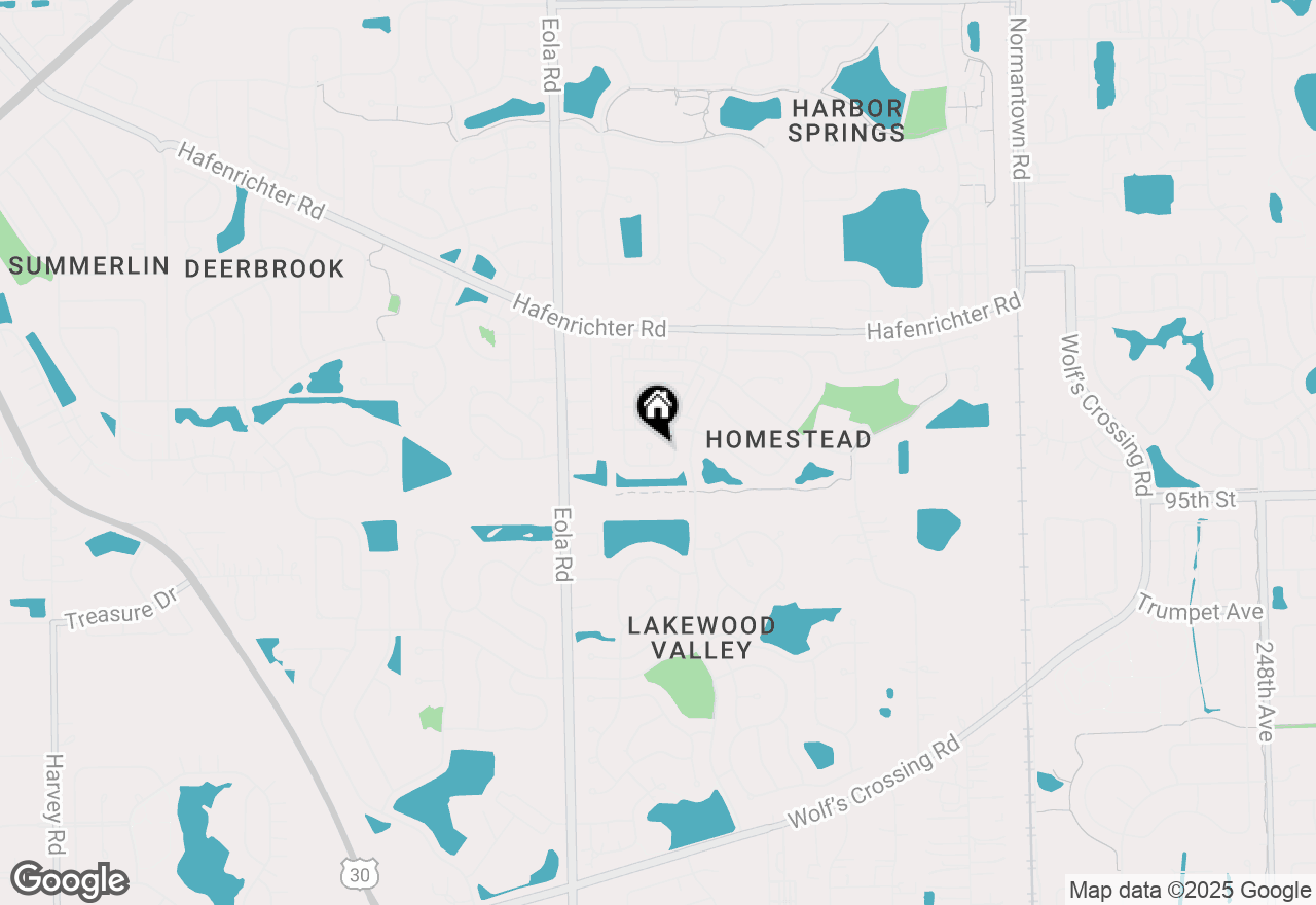 Map of 2348 Georgetown Court, Aurora, IL 60503