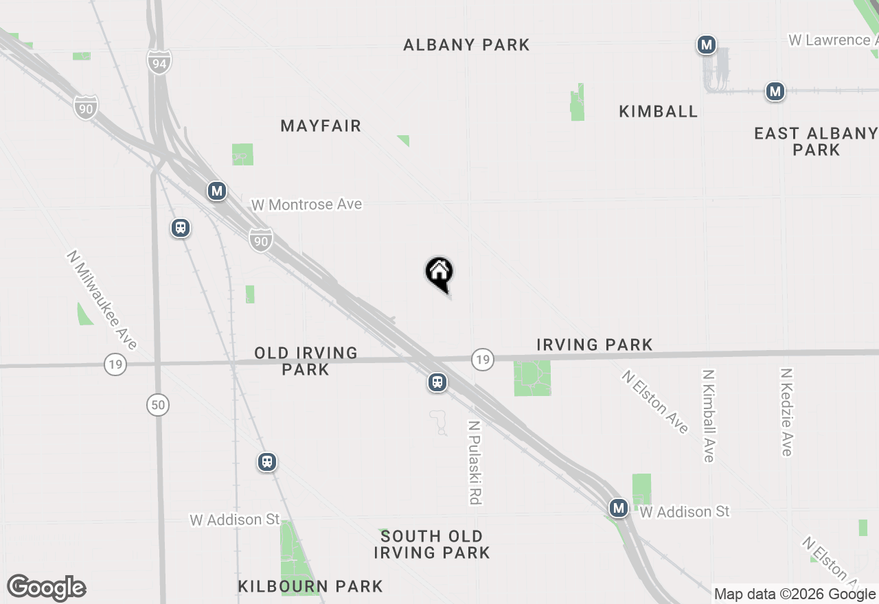 Map of 4126 N Keystone Avenue, Chicago, IL 60641