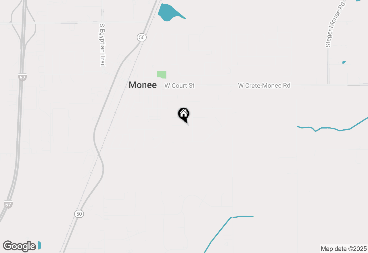 Map of 4951 W Ribbon Drive, Monee, IL 60449