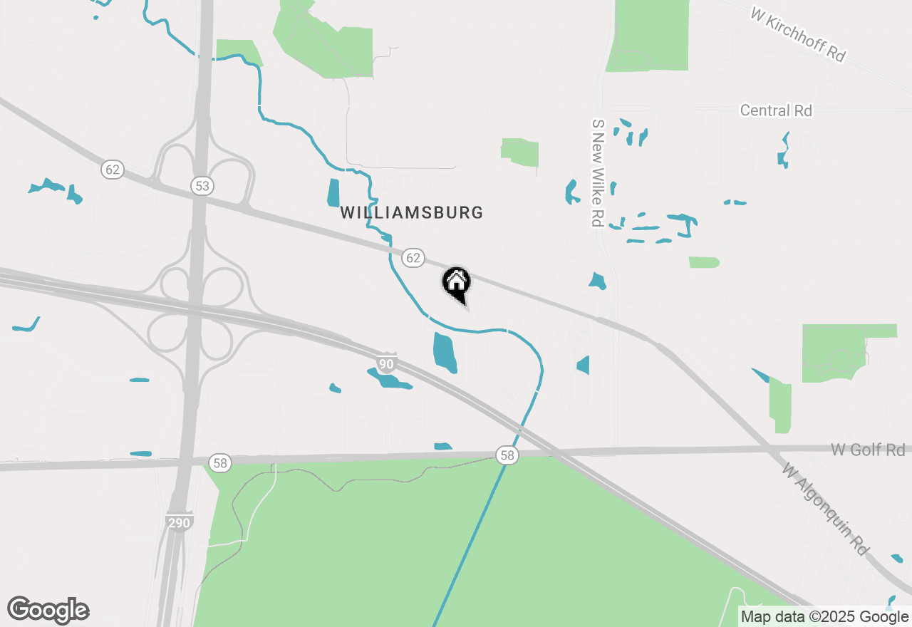 Map of 5300 Carriageway Dr #201, Rolling Meadows, IL 60008