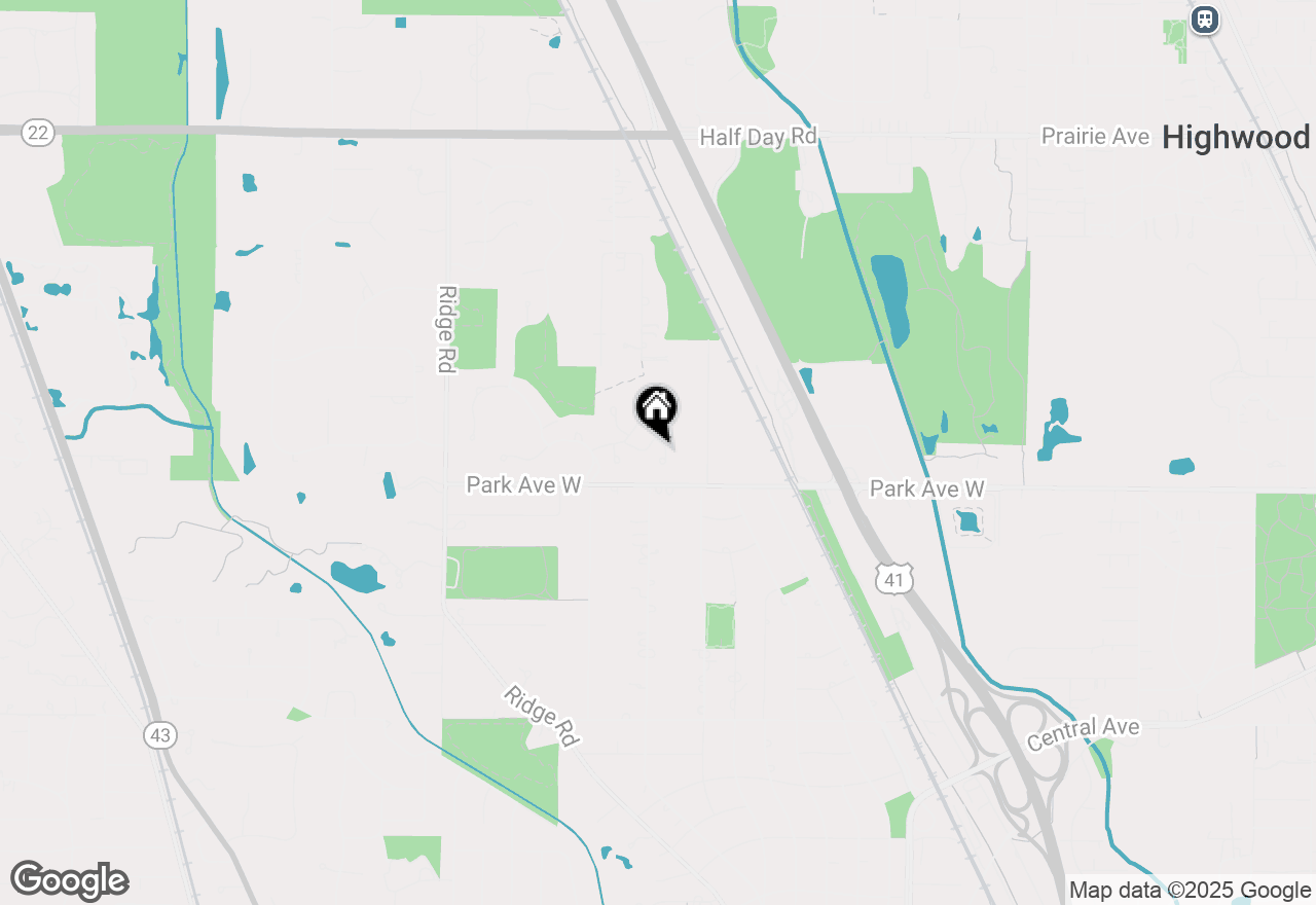 Map of 1670 Jasmine Court, Highland Park, IL 60035