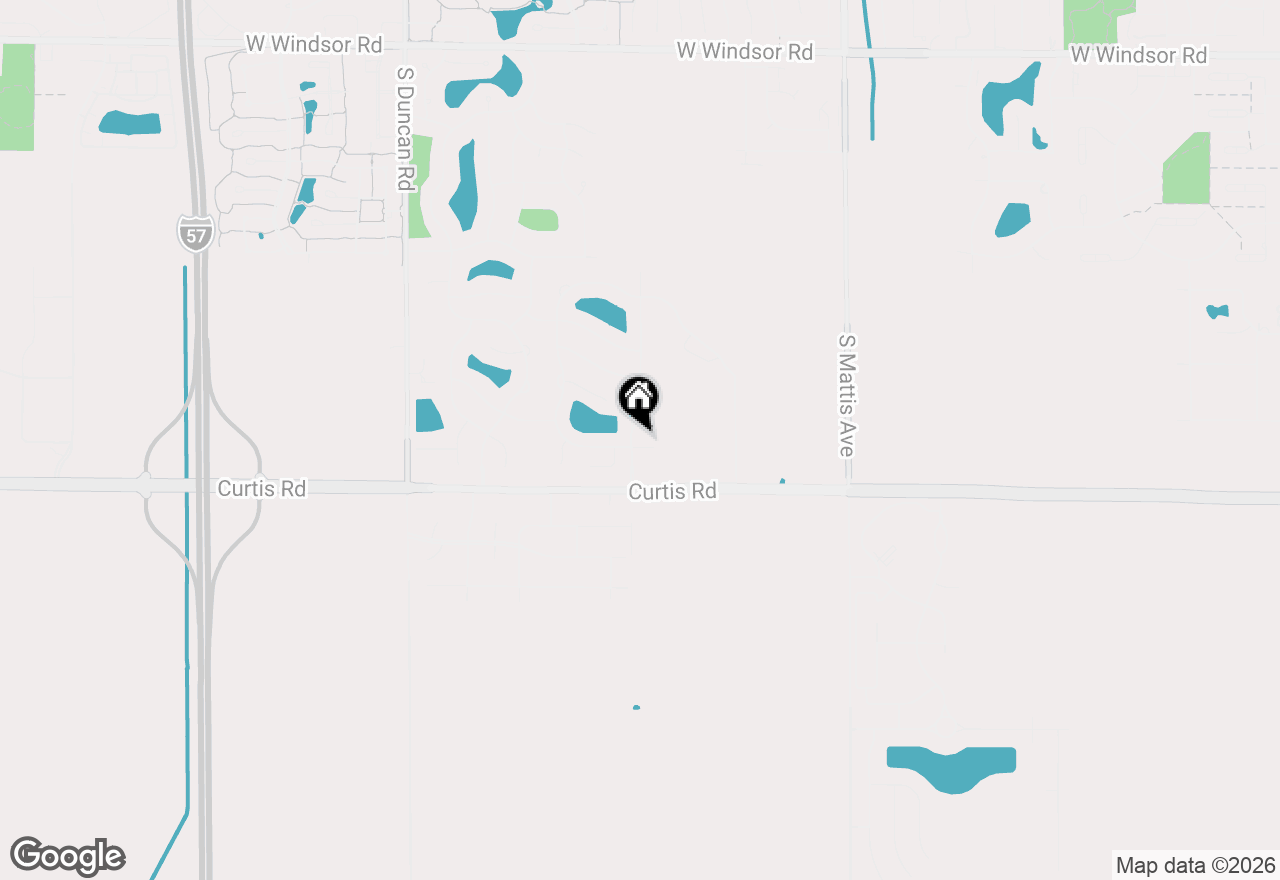 Map of 3308 Wynstone Drive, Champaign, IL 61822