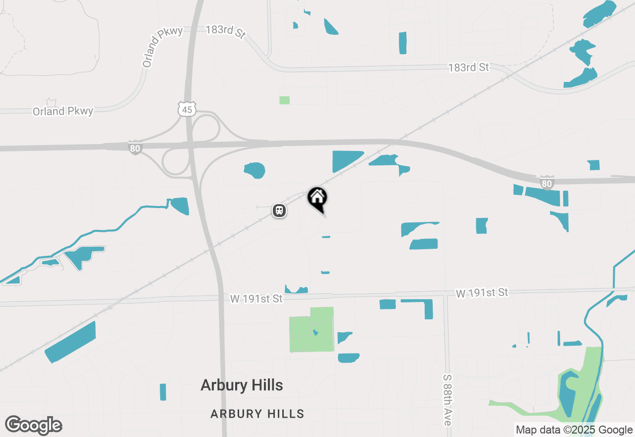 Map of 9223 W Huntington Court, Mokena, IL 60448