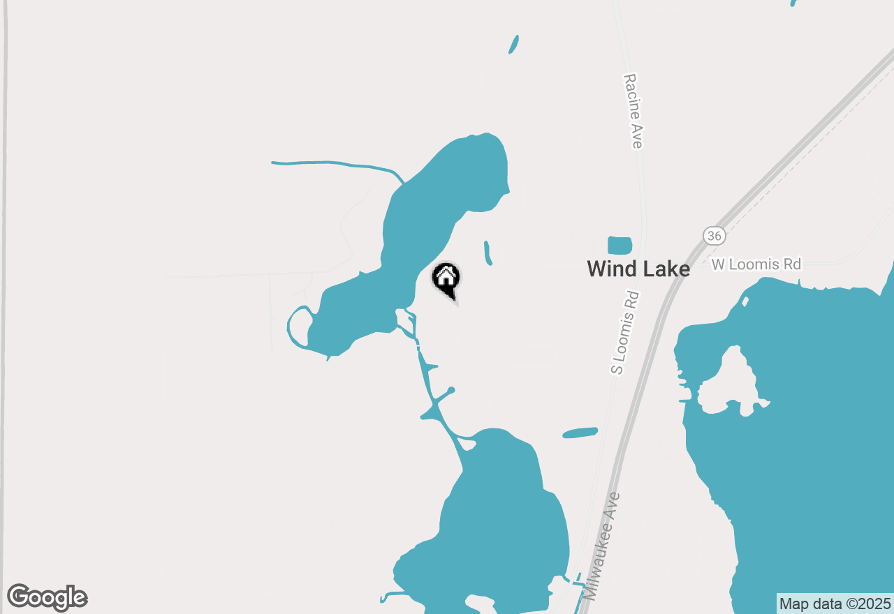 Map of 7850 Scenic View Dr, Waterford, WI 53185