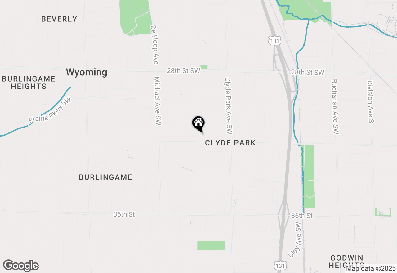 Map of 952 Blanchard Street Sw, Wyoming, MI 49509