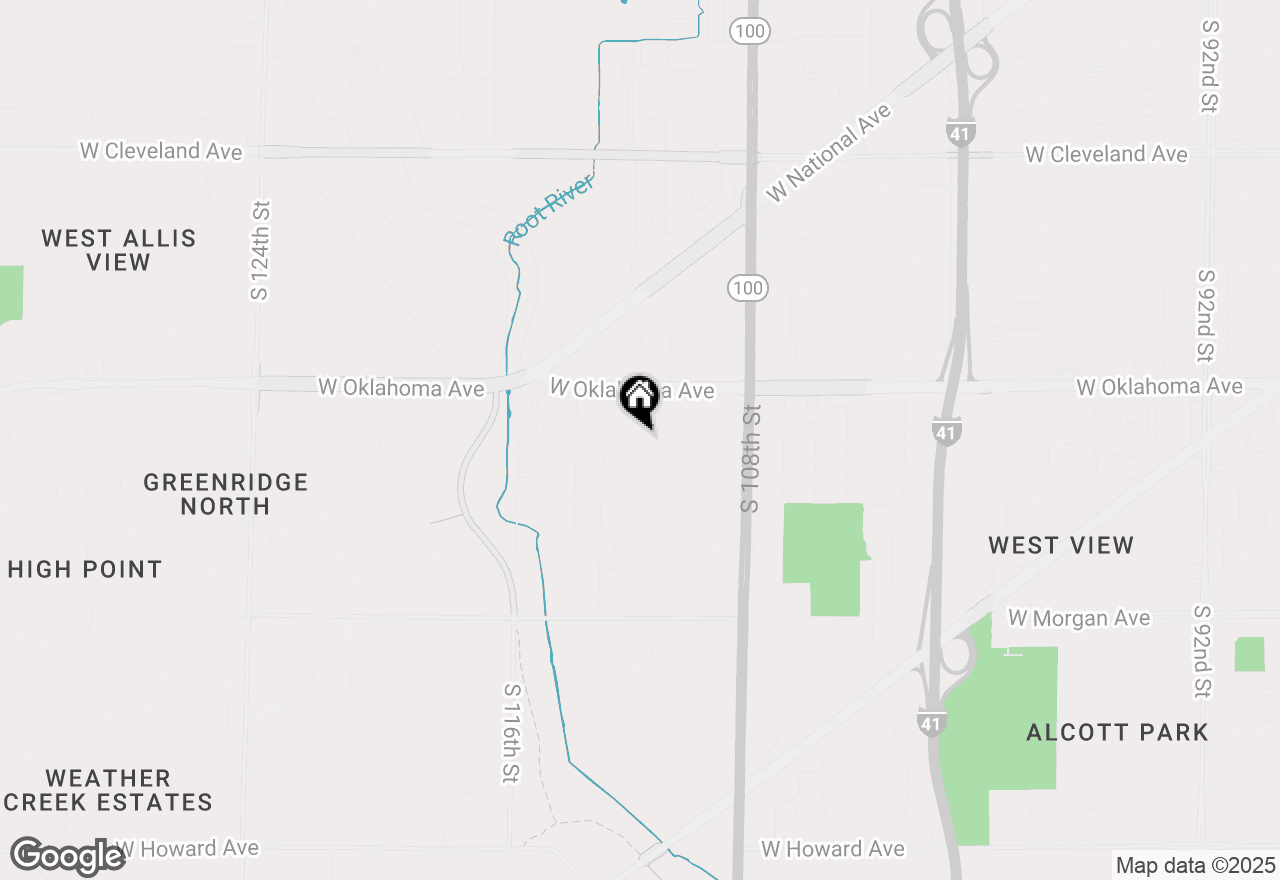 Map of 3166 S 112th St, West Allis, WI 53227