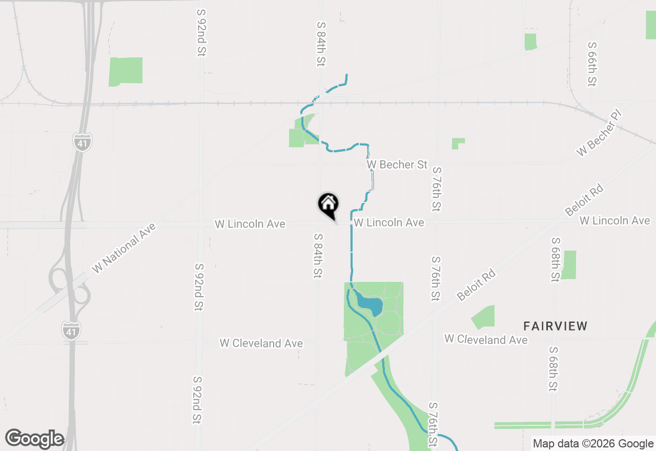 Map of 2305 S 83rd St, West Allis, WI 53219