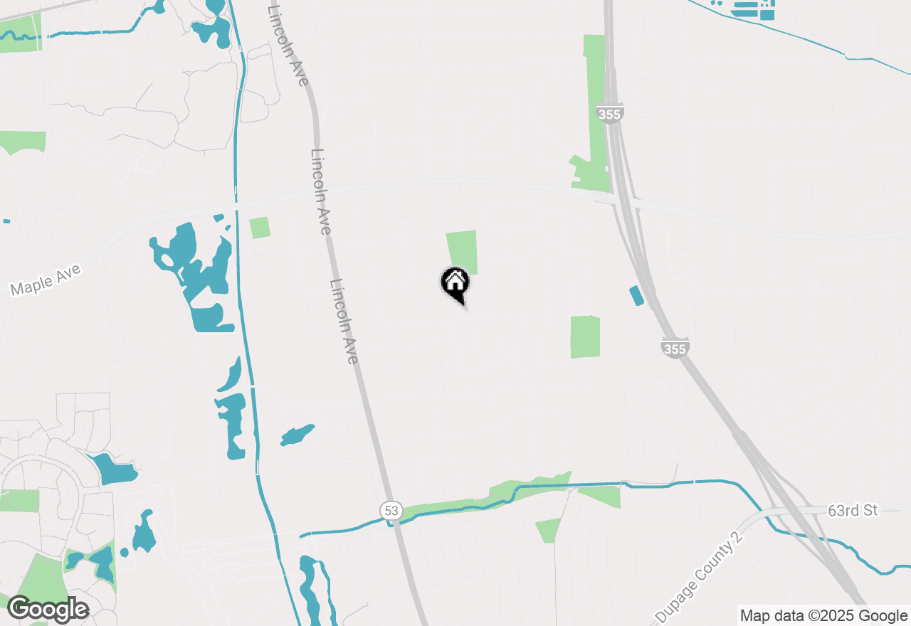 Map of 5716 Kingston Avenue, Lisle, IL 60532