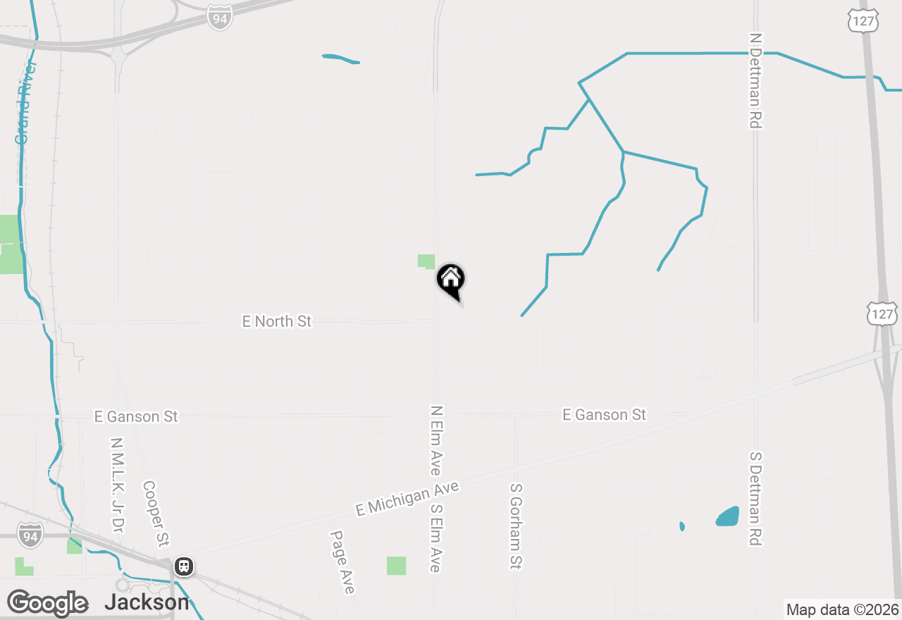 Map of 508 Orange Street, Jackson, MI 49202
