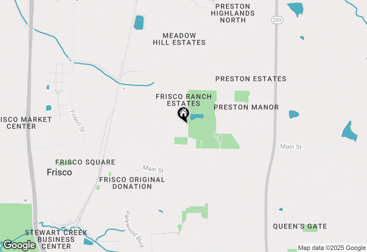 Map of 9580 Dogwood Street, Frisco, TX 75033