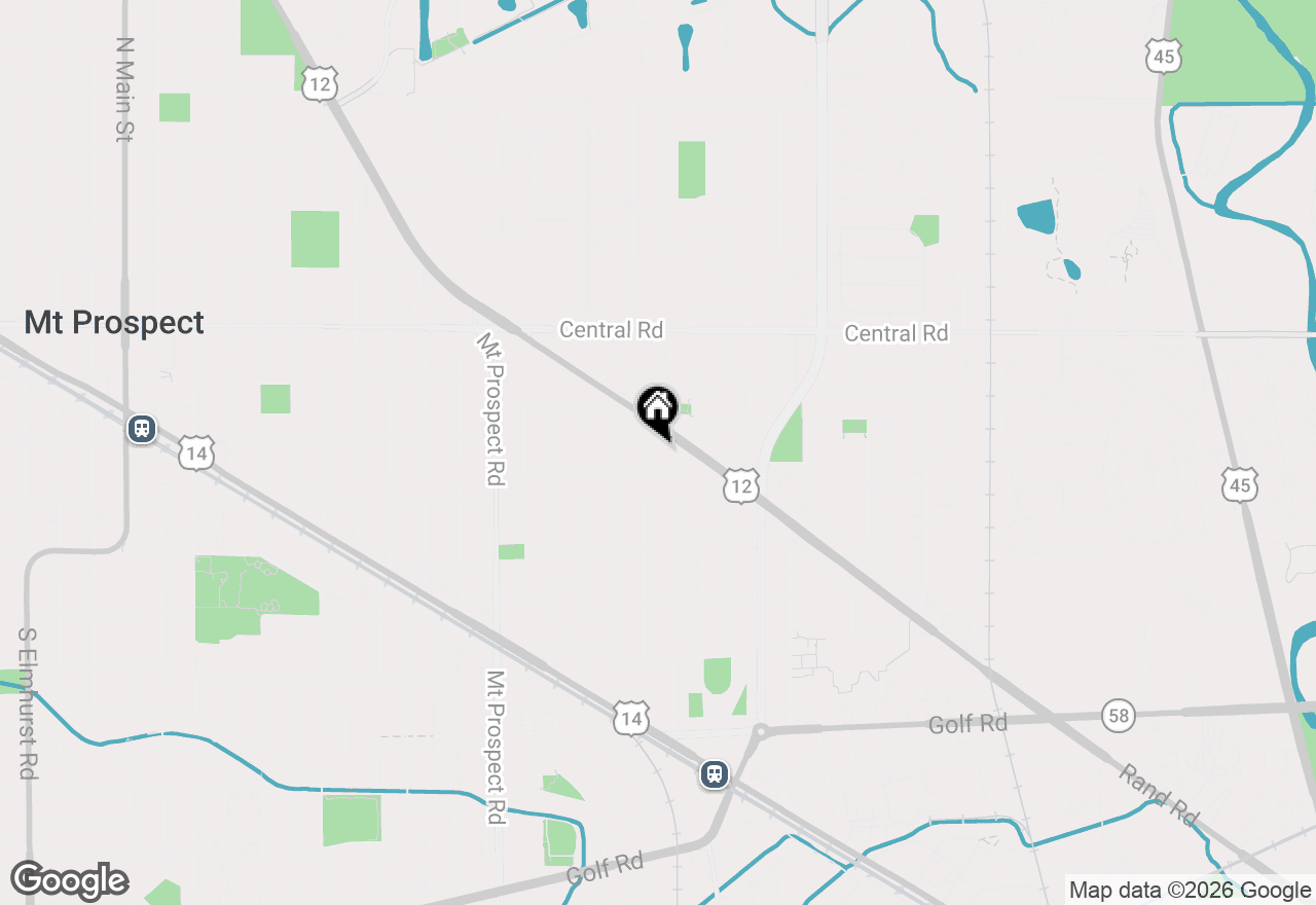 Map of 531 Cambridge Road, Des Plaines, IL 60016