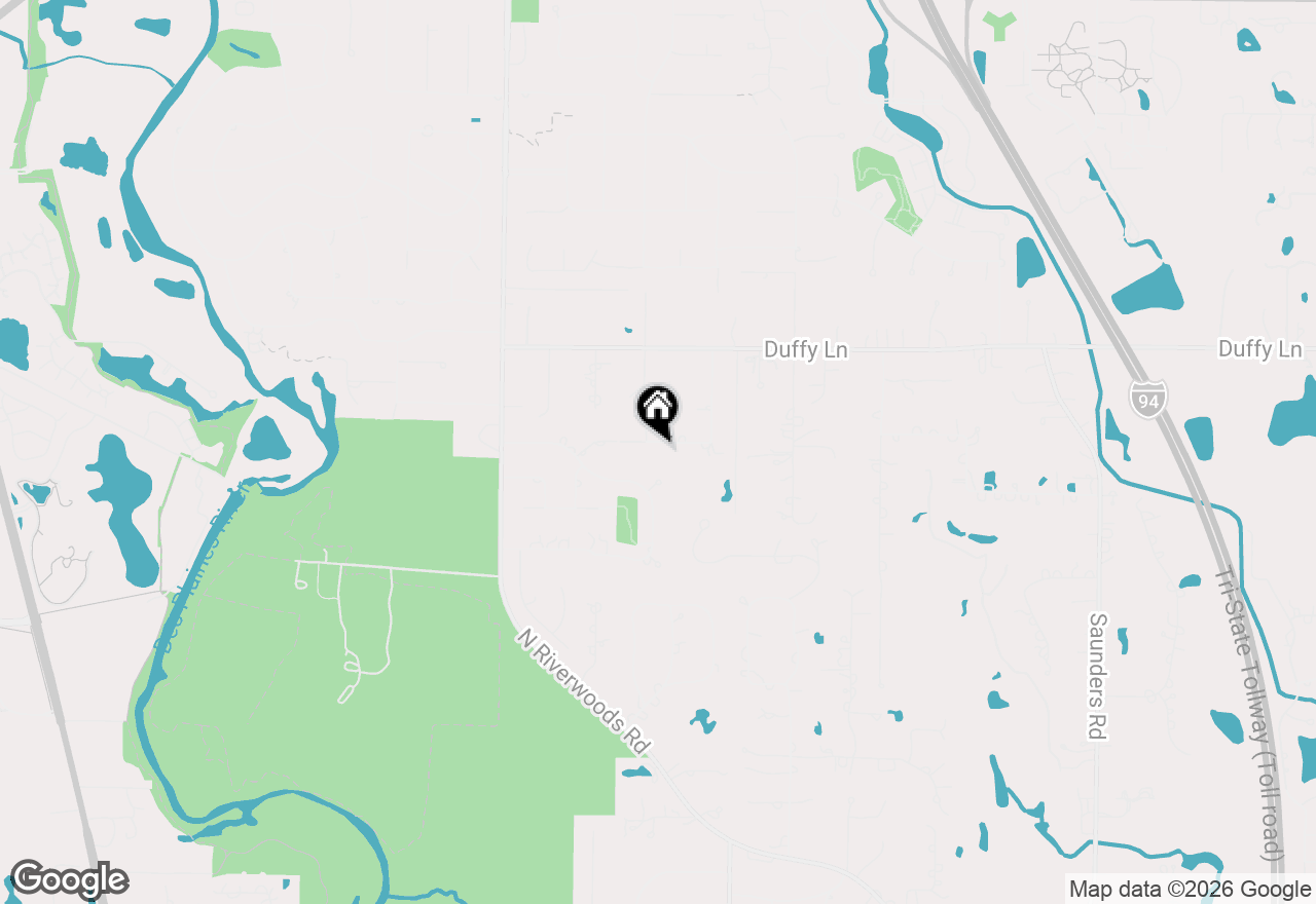 Map of 3031 Farner Court, Riverwoods, IL 60015