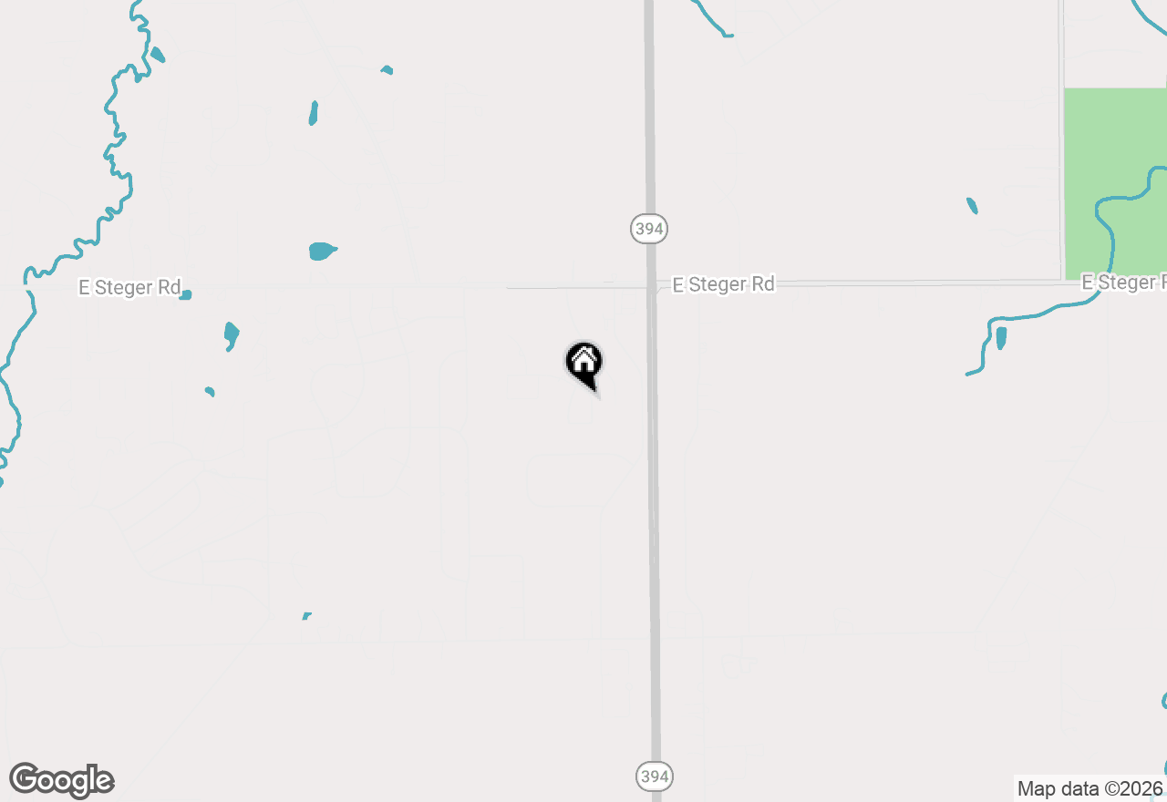 Map of 3518 Jacqueline Drive, Crete, IL 60417