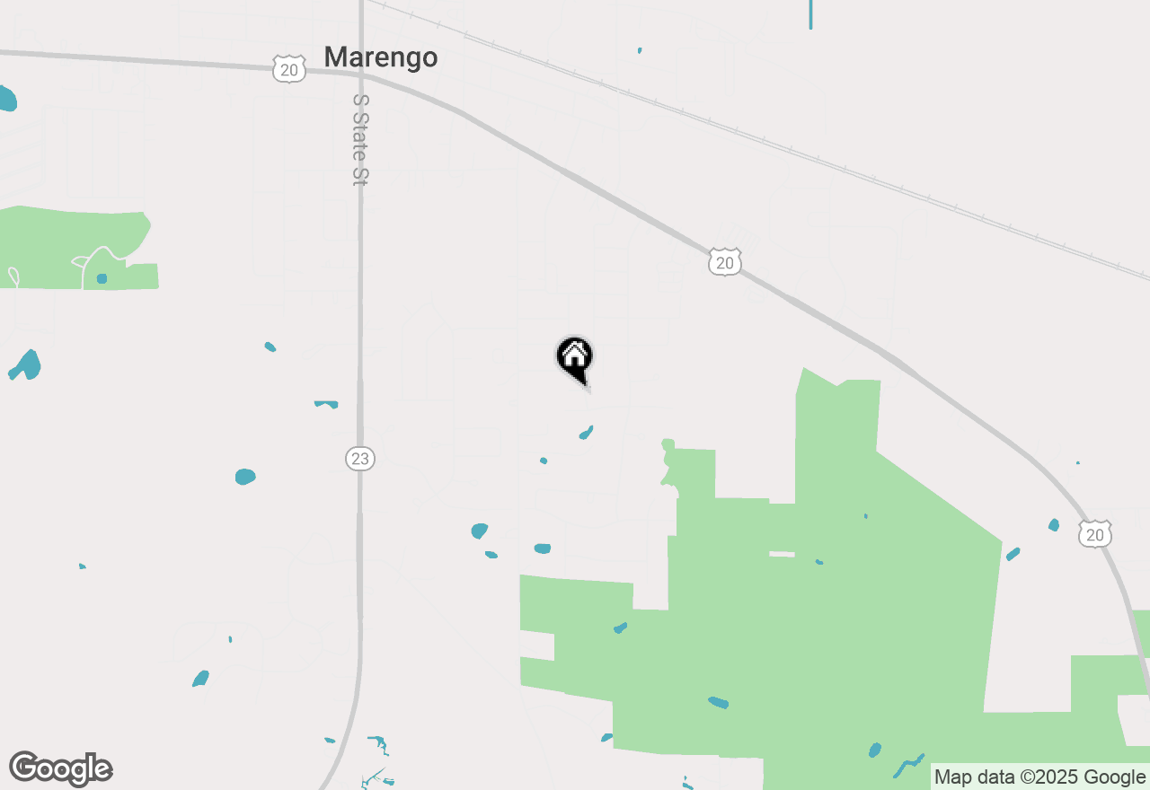 Map of 759 Bauman Street, Marengo, IL 60152