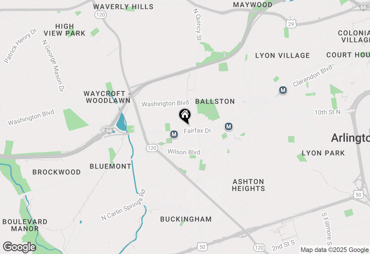 Map of 1000 N Randolph Street #508, Arlington, VA 22201