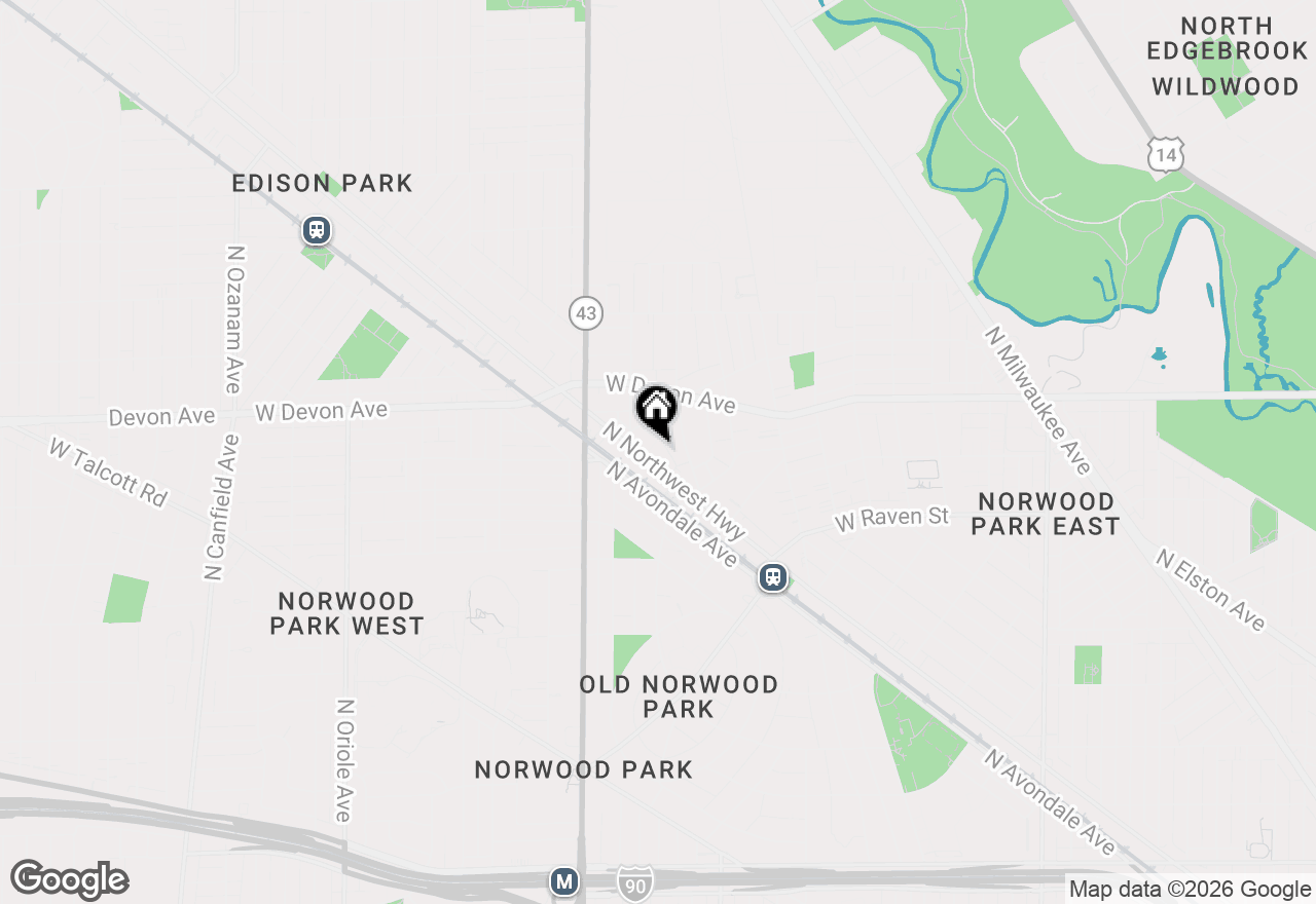 Map of 6261 N Northwest Highway #1D, Chicago, IL 60631