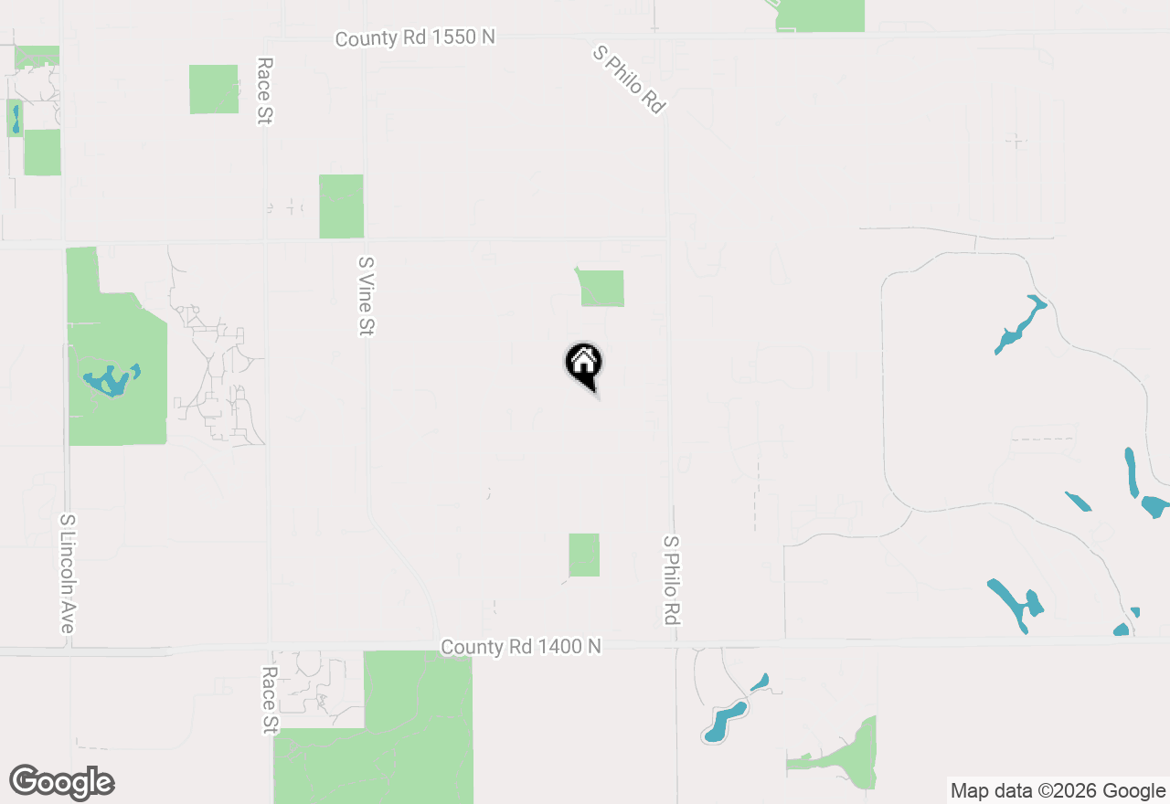 Map of 1106 Mitchem Drive, Urbana, IL 61801