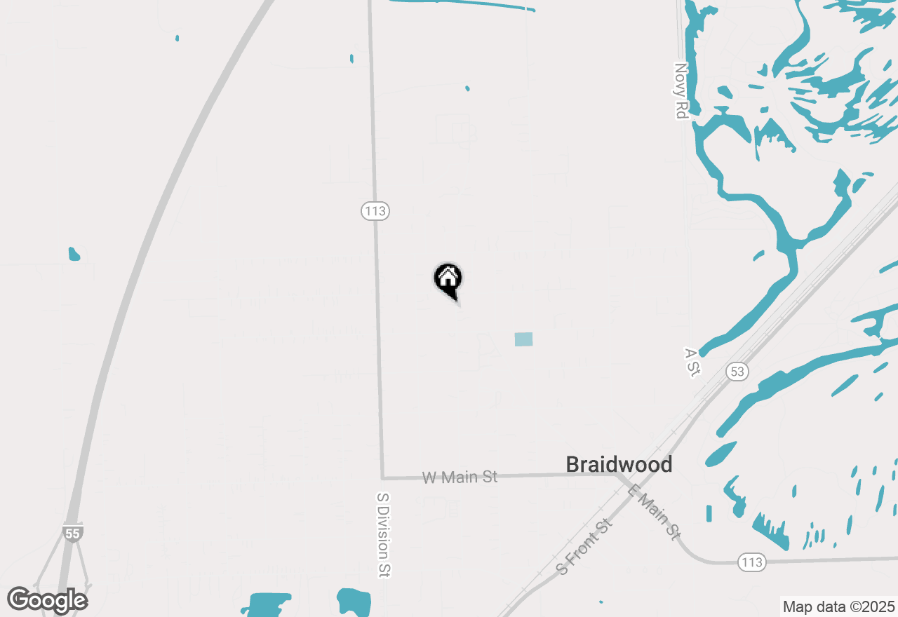 Map of 460 N School Street, Braidwood, IL 60408