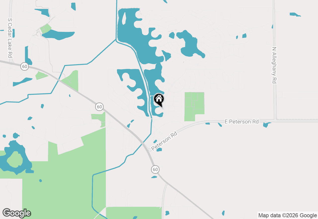 Map of 12 Surrey Court, Grayslake, IL 60030