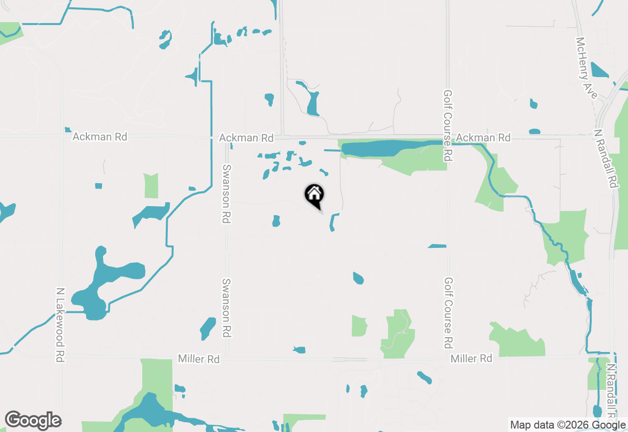 Map of 1497 Lilac Drive, Crystal Lake, IL 60014