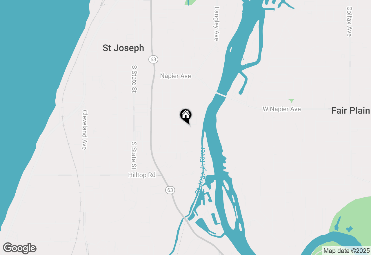Map of 1100 Highland Avenue, St. Joseph, MI 49085