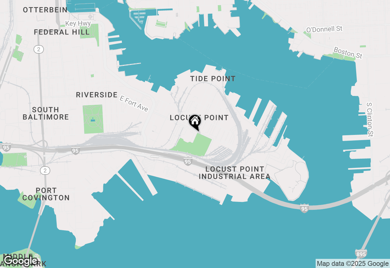 Map of 1500 Latrobe Park Terrace, Baltimore, MD 21230