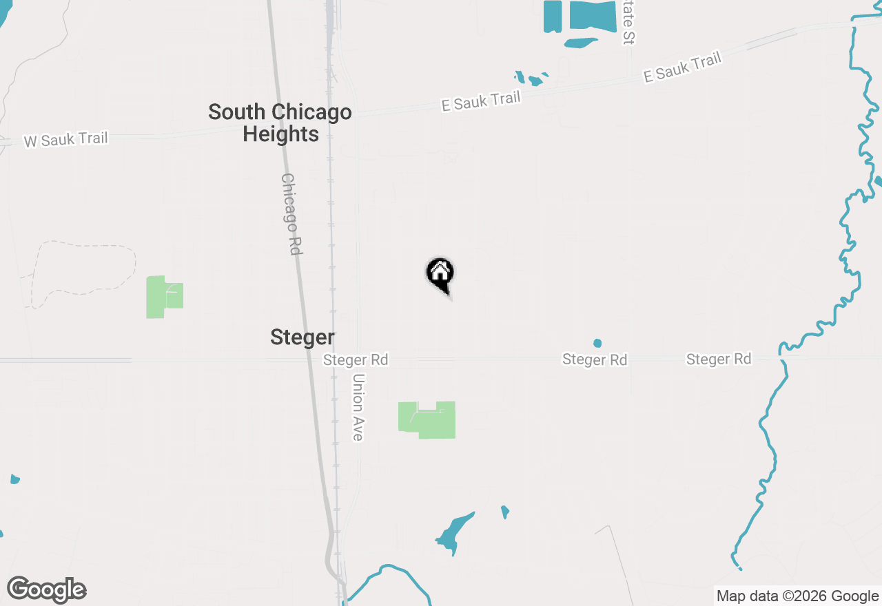 Map of 3225 Butler Avenue, Steger, IL 60475