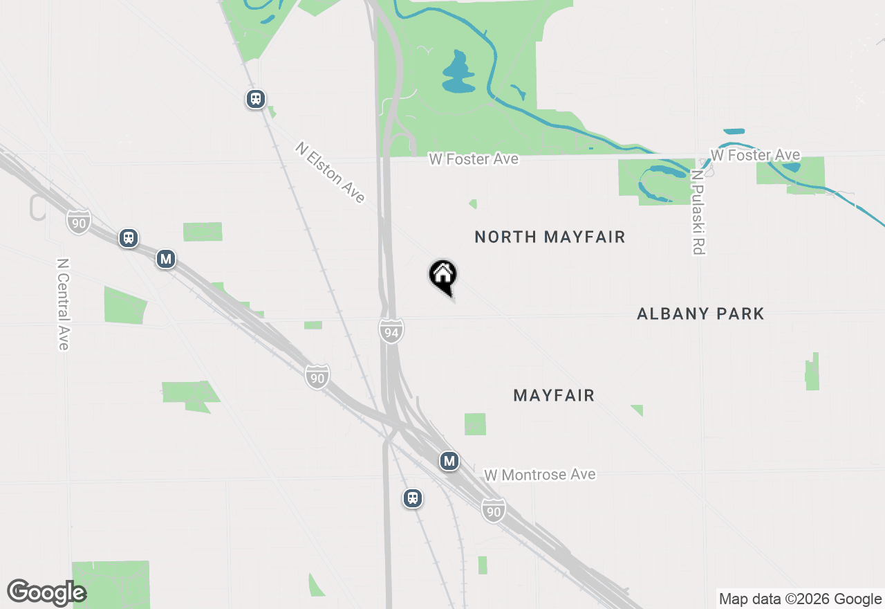 Map of 4814 N Kentucky Avenue #2, Chicago, IL 60630