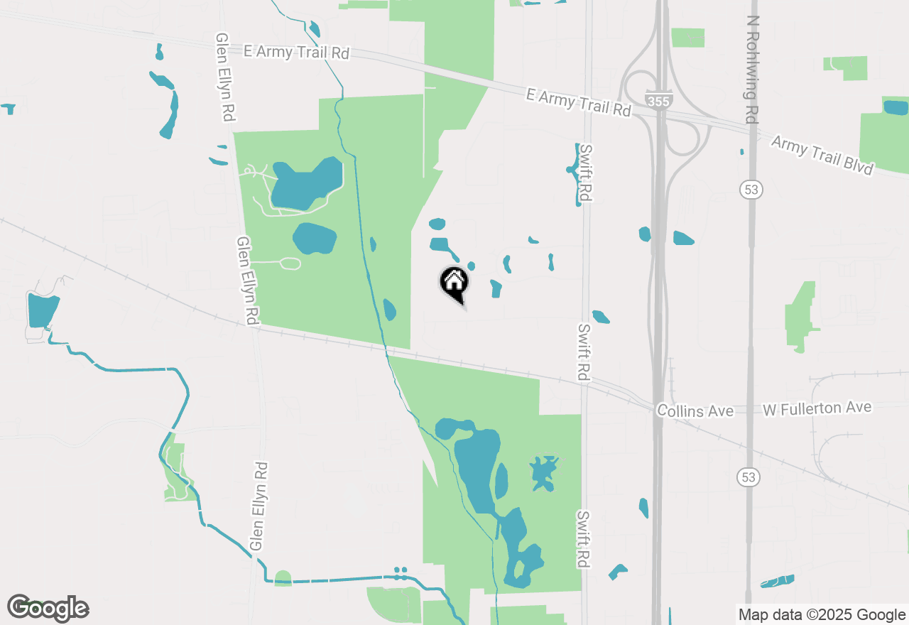 Map of 21W724 Park Avenue, Lombard, IL 60148