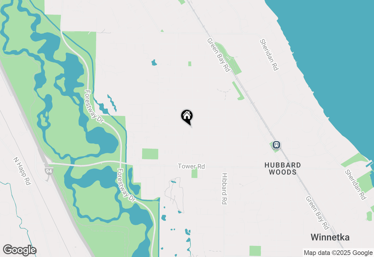 Map of 560 Drexel Avenue, Glencoe, IL 60022