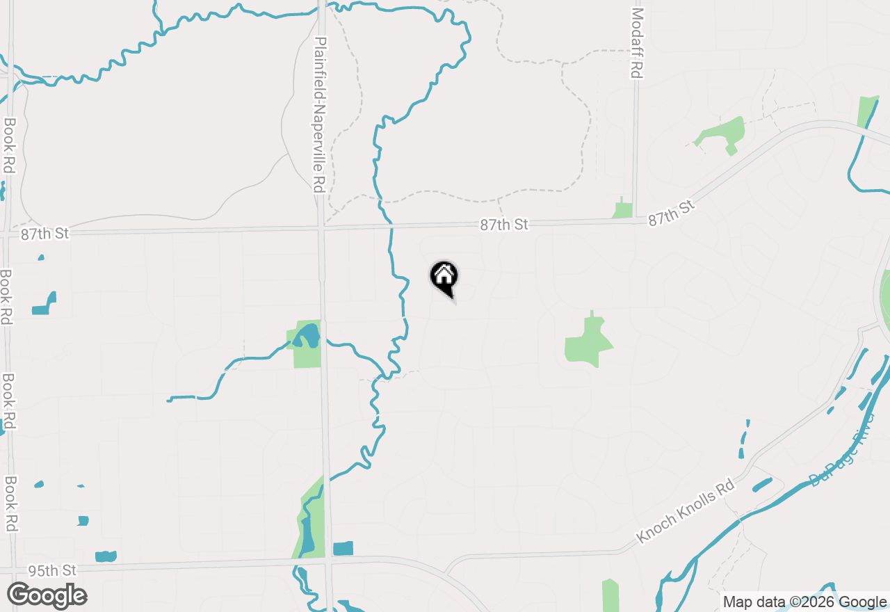 Map of 2296 Salisbury Drive, Naperville, IL 60565
