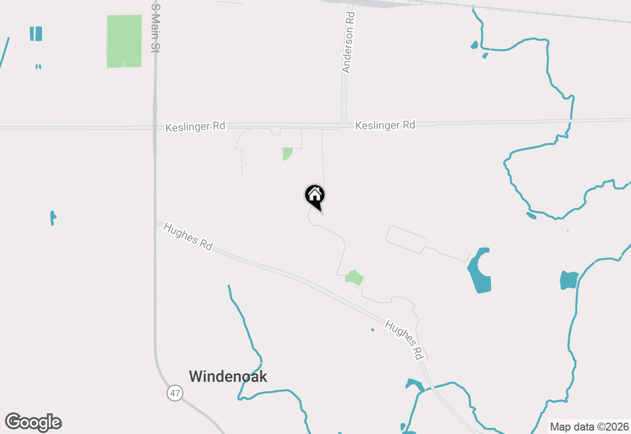 Map of 834 Citizen Avenue, Elburn, IL 60119