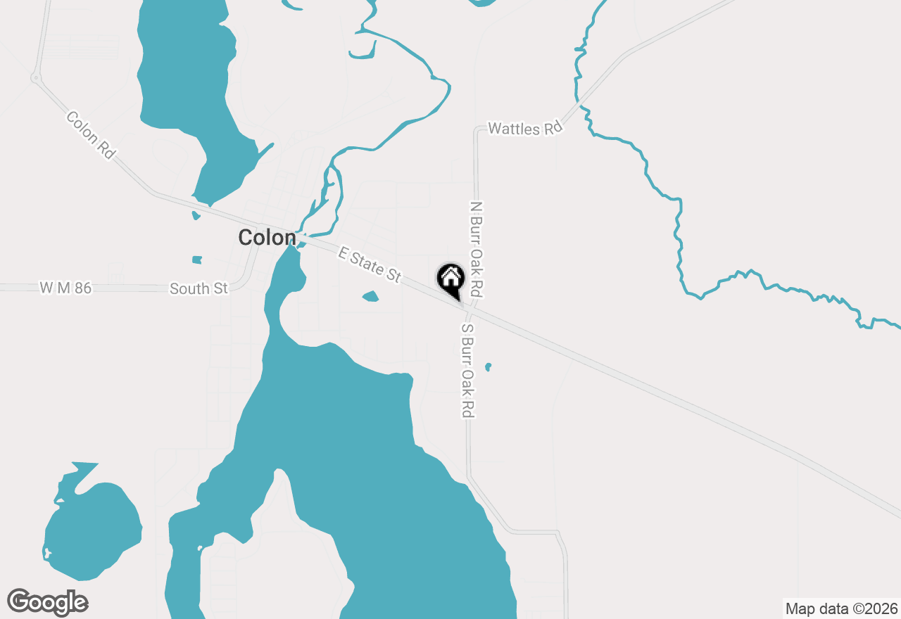 Map of 804 E State Street, Colon, MI 49040